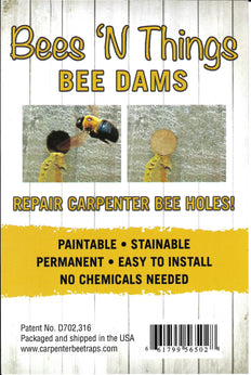 Bee Dams - pack of 15